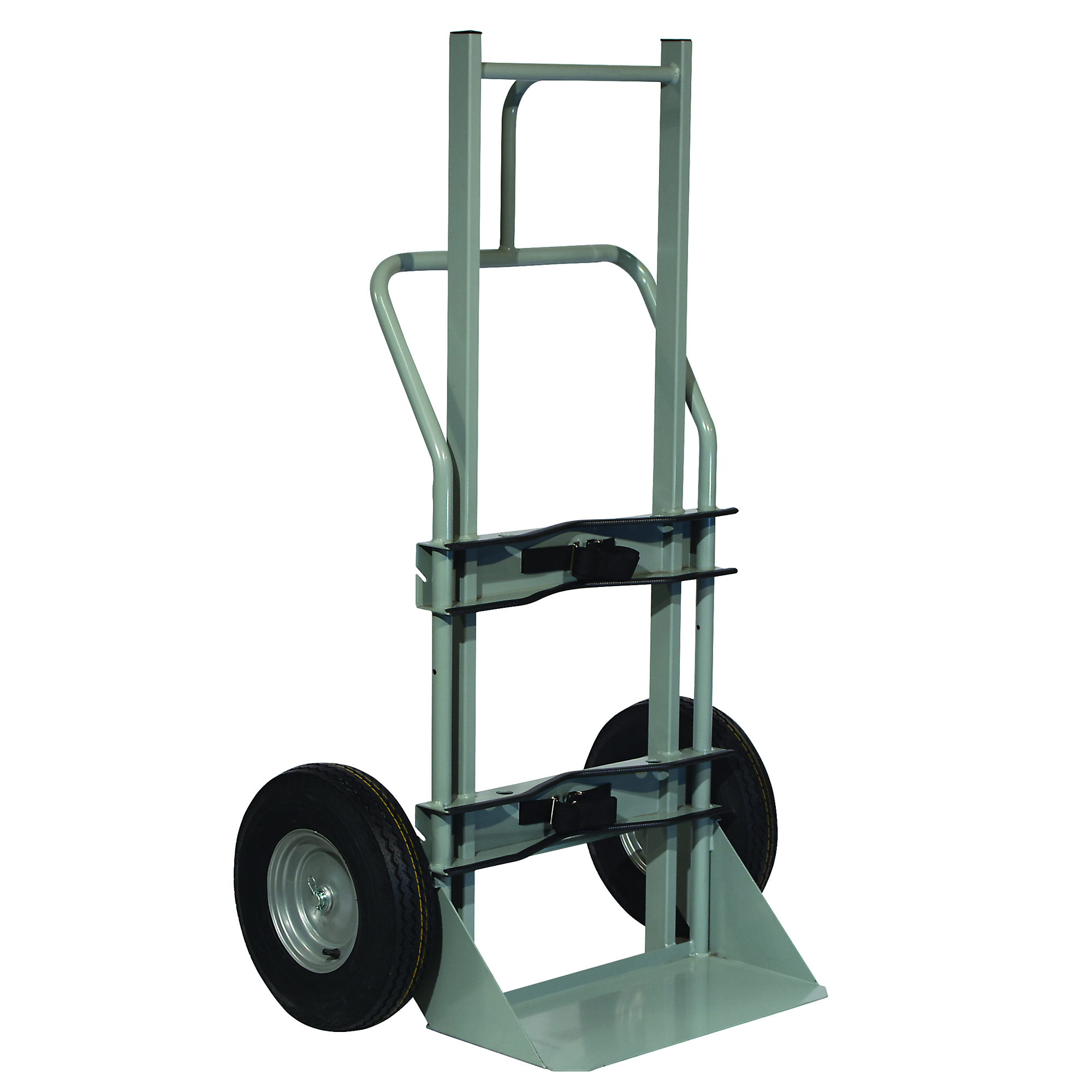 Justrite Single Cryogenic Cylinder Hand Truck — 10in. Flat-Free Wheels, Model# 35012